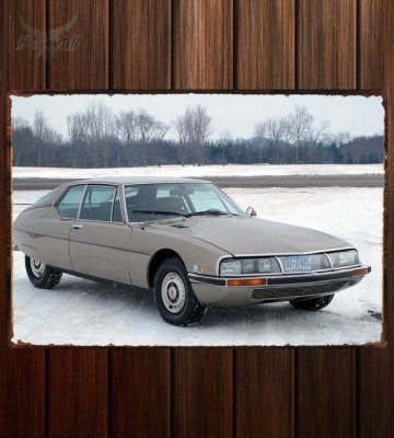 Металлическая табличка Citroen SM 183